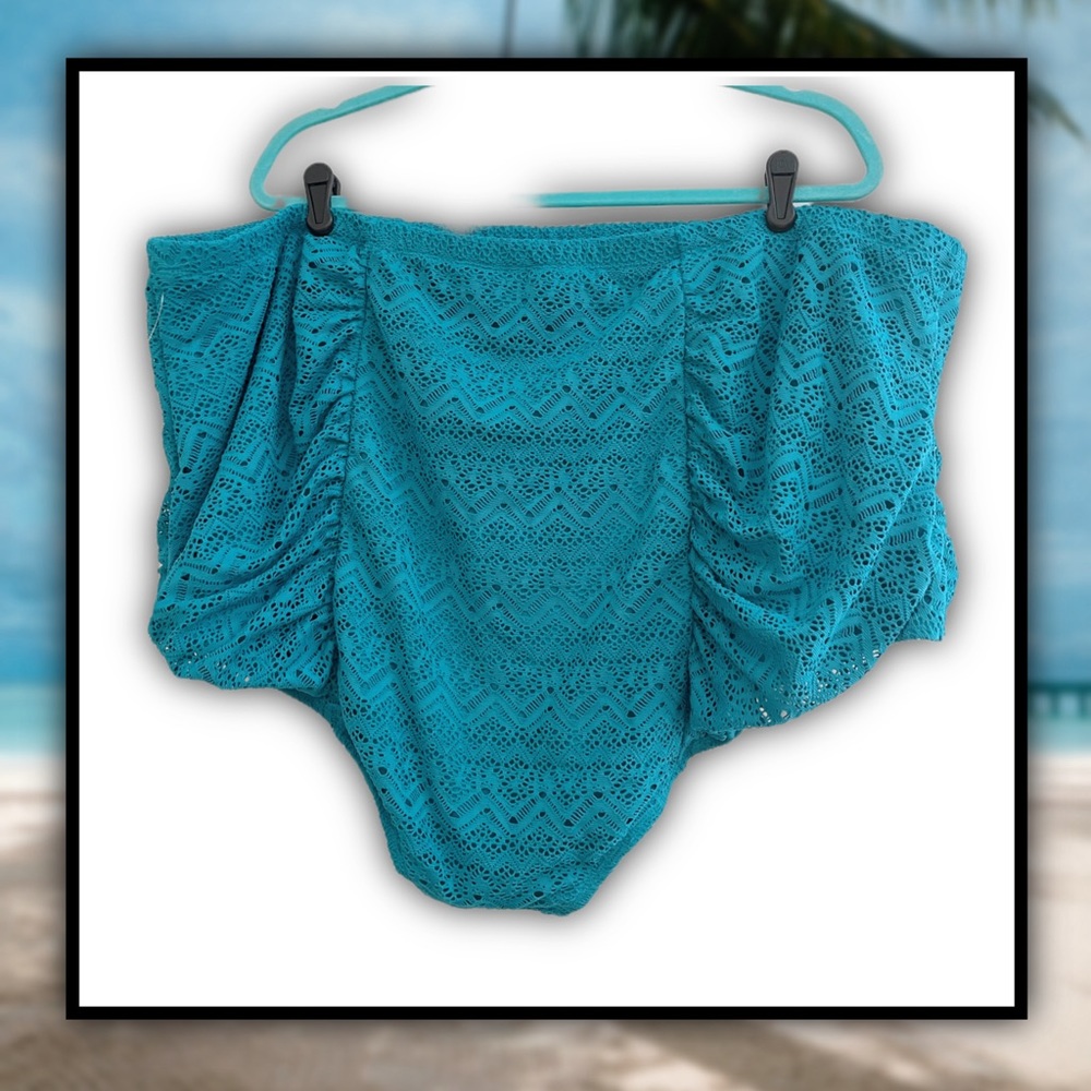 💥NEW💥 TORRID High Waist Crochet Swimsuit Bottoms #T681r - Picture 6 of 7